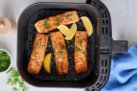 Air Fryer Salmon Recipe (Crispy Outside, Juicy Inside in 10 Minutes)