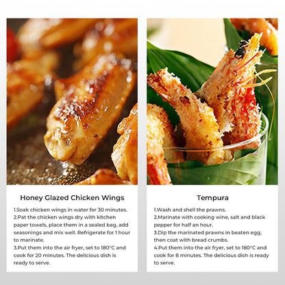 ORINX 3.0 Quart Visual Mini Air Fryer